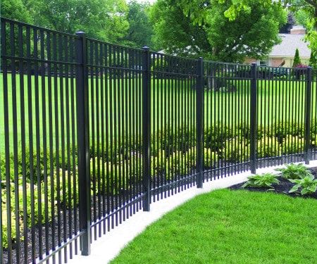 Black Aluminum Fencing for Homes and Business